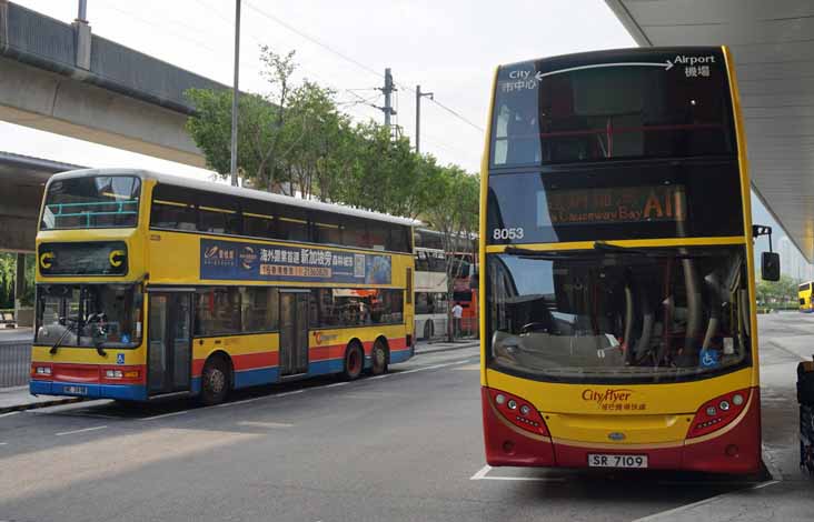 Cityflyer ADL Enviro500 8053 & Dennis Trident Duple Metsec 2228